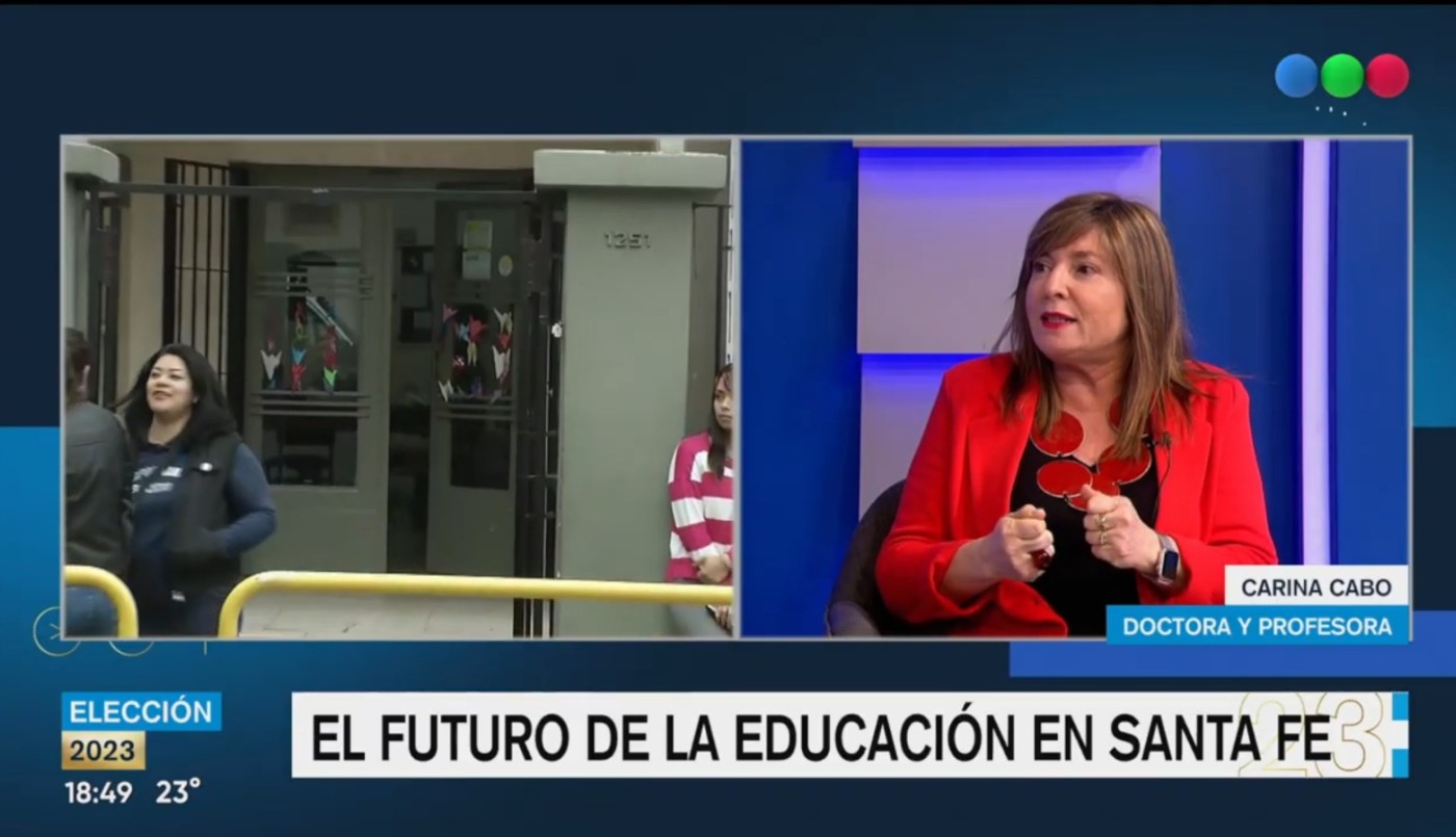 Carina Cabo: "Es necesario que el Estado se encargue de capacitar a los docentes" | Política y Economía