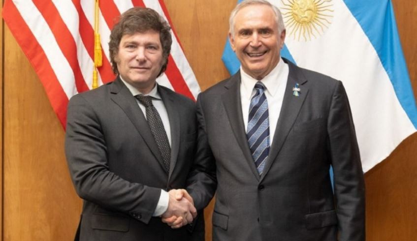 Milei se reunió con el embajador de Estados Unidos: "Mantuvimos una interesante conversación" | Política y Economía