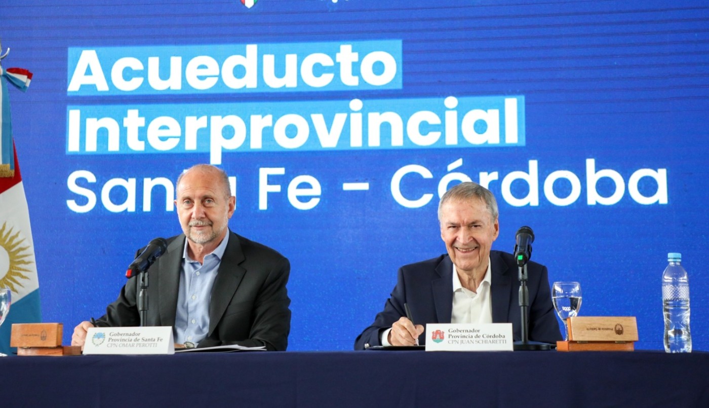 Santa Fe y Córdoba firman este jueves el contrato para iniciar el Acueducto Interprovincial | Rosario y la región