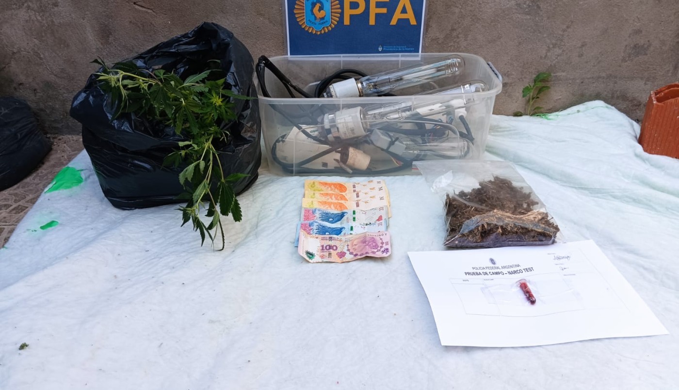 Allanamientos narco en zona sur: tres detenidos, celulares, droga y dinero en efectivo | Rosario y la región