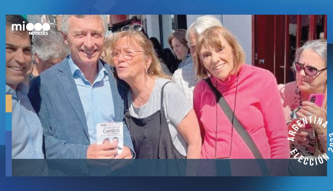 Macri se sumó a la campaña de Bullrich: repartió boletas con candidatos de Juntos por el Cambio | Política y Economía