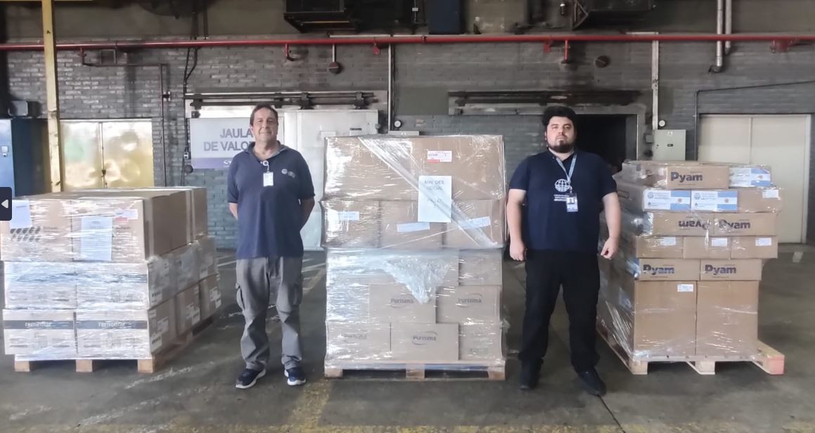 El Gobierno envió ayuda humanitaria para la población de la Franja de Gaza | Información General