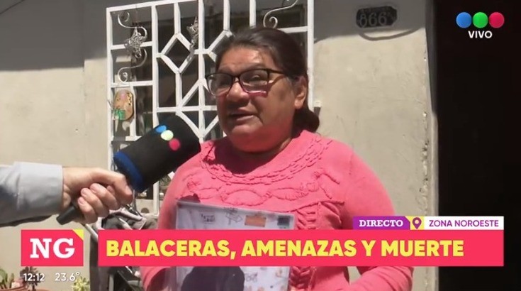 Olga, luego de enterrar a su hija otra vez le balearon su casa pide justicia por sus nietos huérfanos | Información General