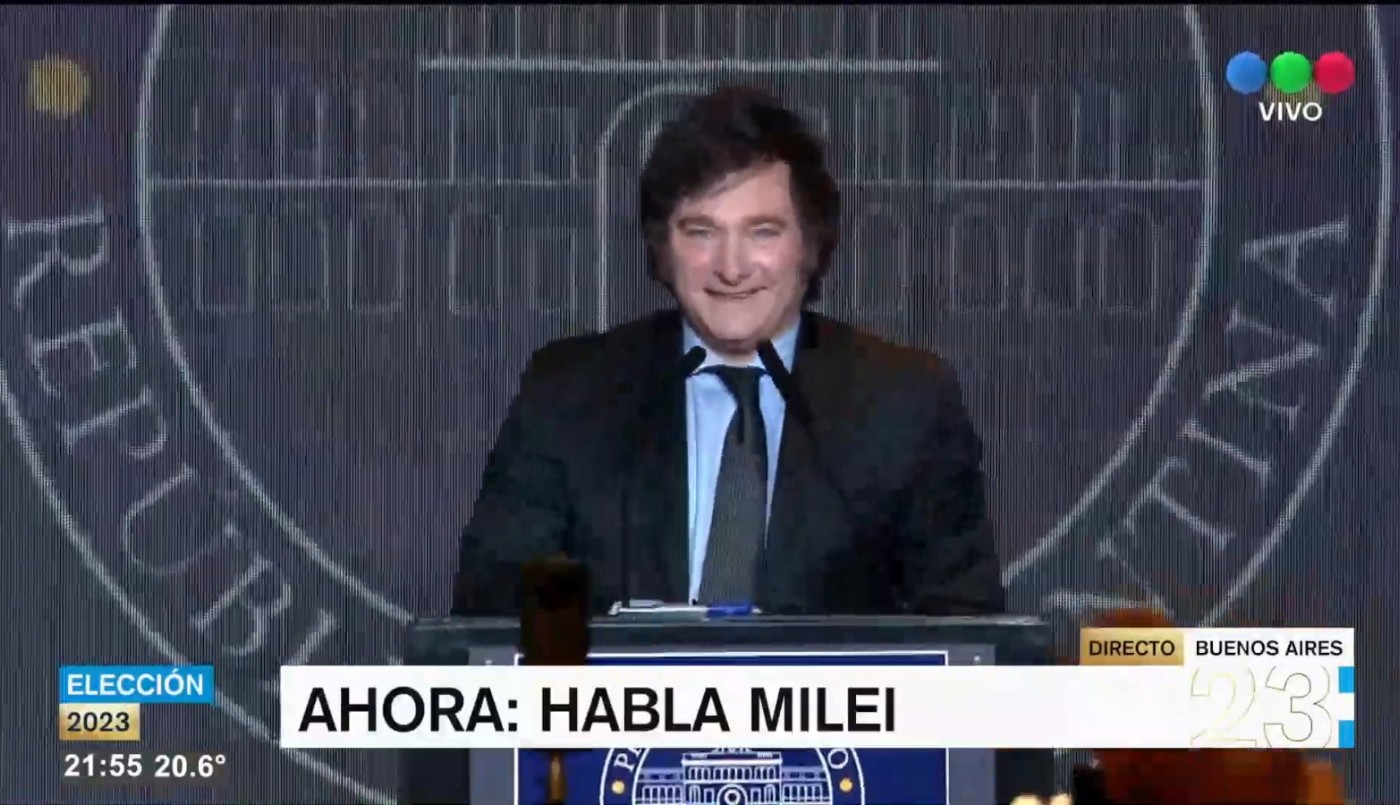 Javier Milei: “Hoy comienza la reconstrucción de Argentina” | Política y Economía