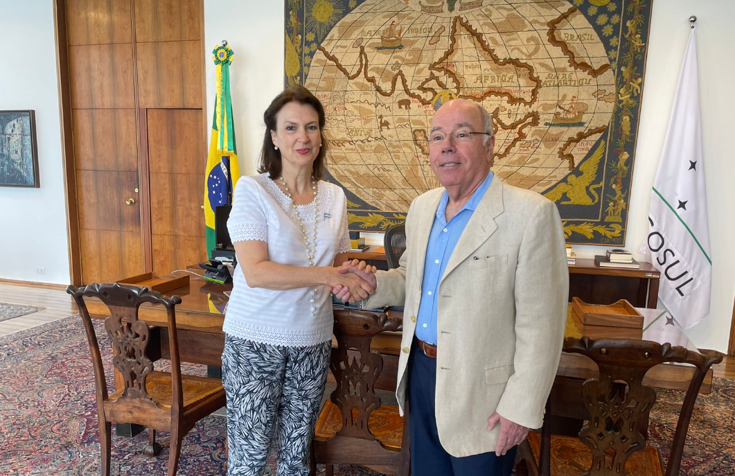 Diana Mondino viajó a Brasil y se reunió con el canciller Mauro Vieira | Política y Economía