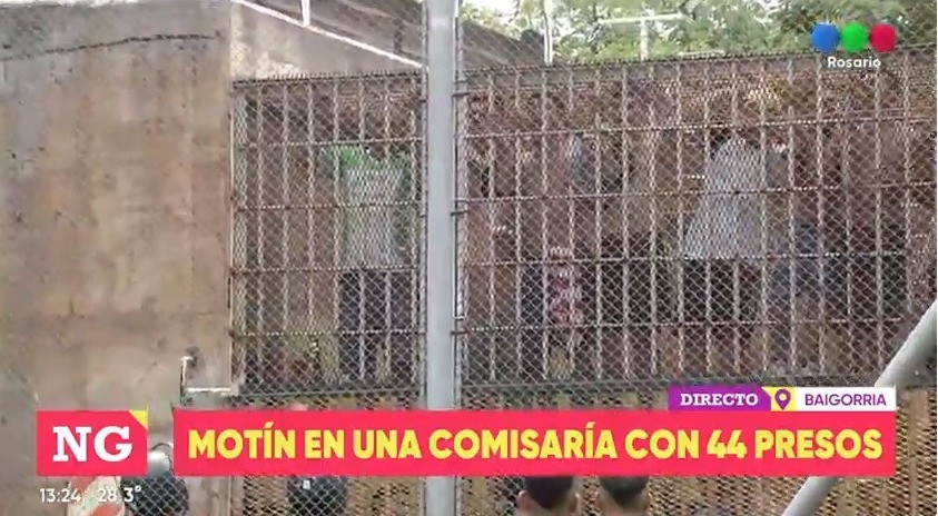 Motín controlado en la comisaría de Baigorria | Rosario y la región