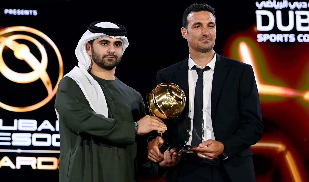 Lionel Scaloni fue reconocido en los Globe Soccer Awards | Deportes