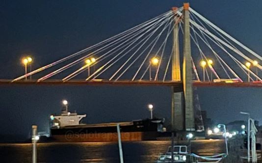 Un barco chocó contra el puente Zárate Brazo Largo | Información General