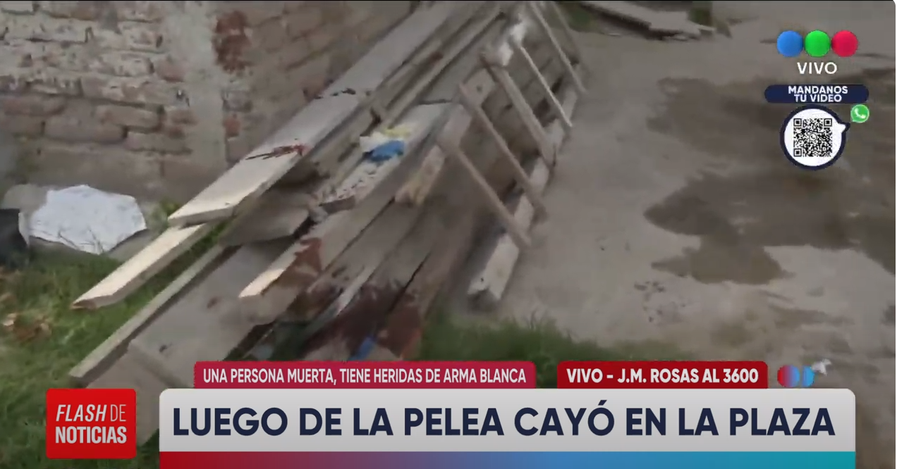 Asesinaron a un hombre a puñaladas en un plaza de zona sur | Rosario y la región