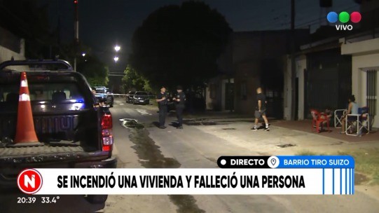 Se incendió una casa en zona sur: hay un fallecido | Rosario y la región