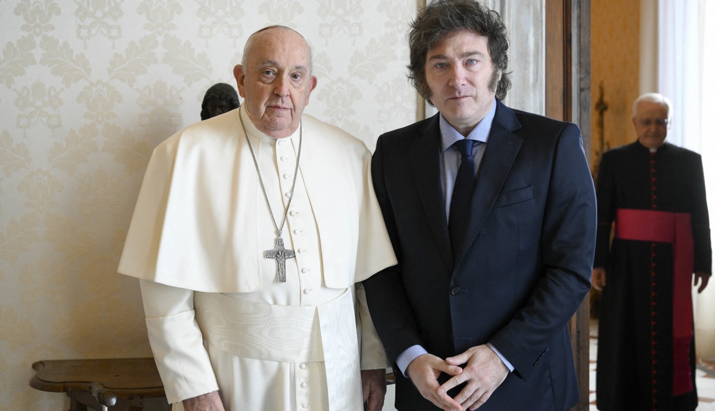 Milei, con el Papa en el Vaticano: las fotos del encuentro privado | Información General