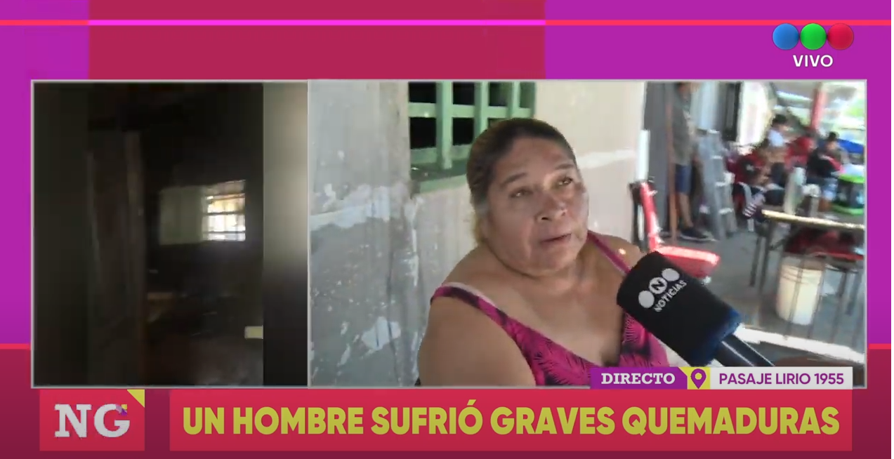 Perdieron todo en un incendio y un hombre esta grave | Rosario y la región
