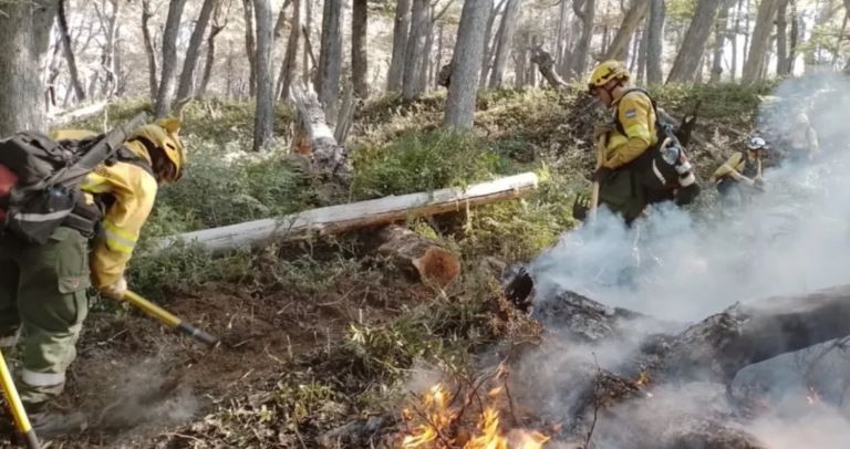 Lograron controlar el incendio en el Parque Nacional Los Alerces y empieza la etapa de extinción | Información General