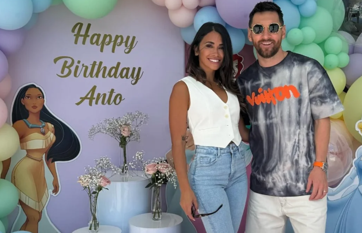 El cumpleaños de princesa de Antonela Roccuzzo | Espectáculos