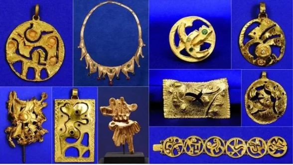 Robaron piezas de oro valuadas en más de US$1,3 millones de una exposición de arte en Italia (1) | Internacionales