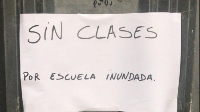 Nigelia Soria: los alumnos no cursaron por el agua en las aulas | Rosario y la región