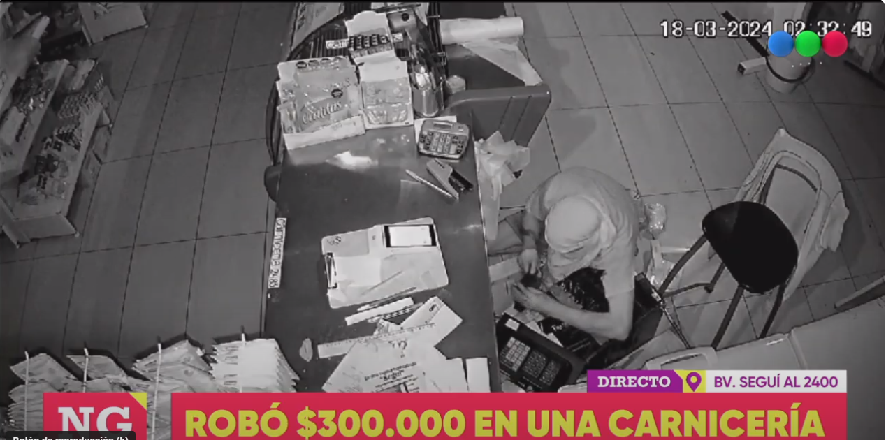 Robó $300000 en una carnicería | Rosario y la región