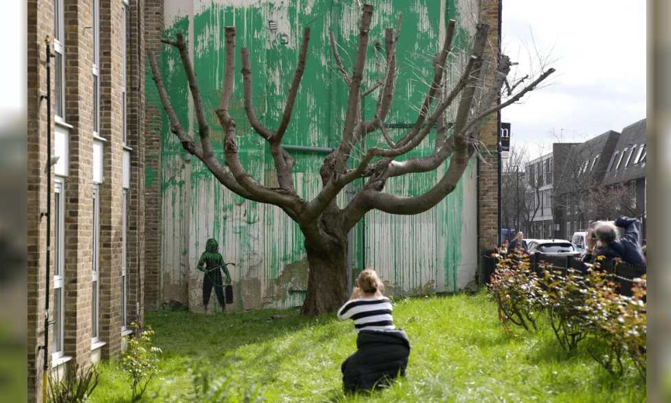 Banksy confirmó un nuevo mural de su autoría | Internacionales