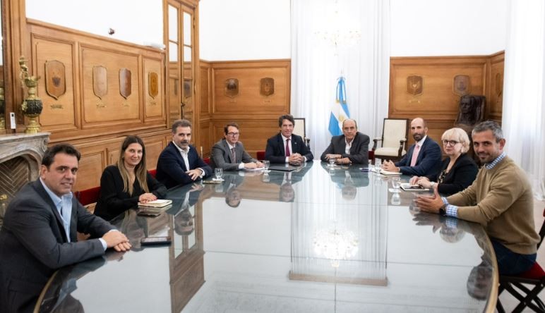 Negociaciones por la Ley Bases: Guillermo Francos recibió a Jorge Macri y a Cristian Ritondo | Política y Economía