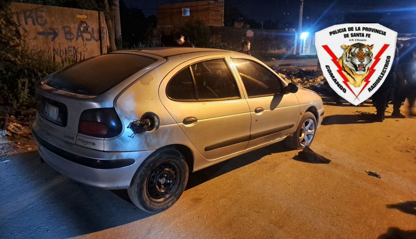 Encontraron el auto que usaron para entregar amenaza a Di María | Rosario y la región