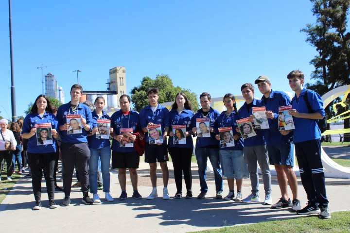 Rosario pidió por la libertad de los rehenes de Hamas | Rosario y la región