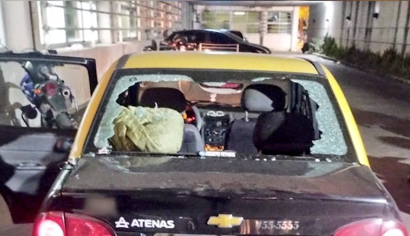 Balacera contra un taxi: confirmaron que el coche agredido funcionaba ilegalmente | Rosario y la región
