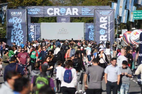 Juegos CReAR: interrupción temporal del tránsito en Oroño para preparativos | Rosario y la región