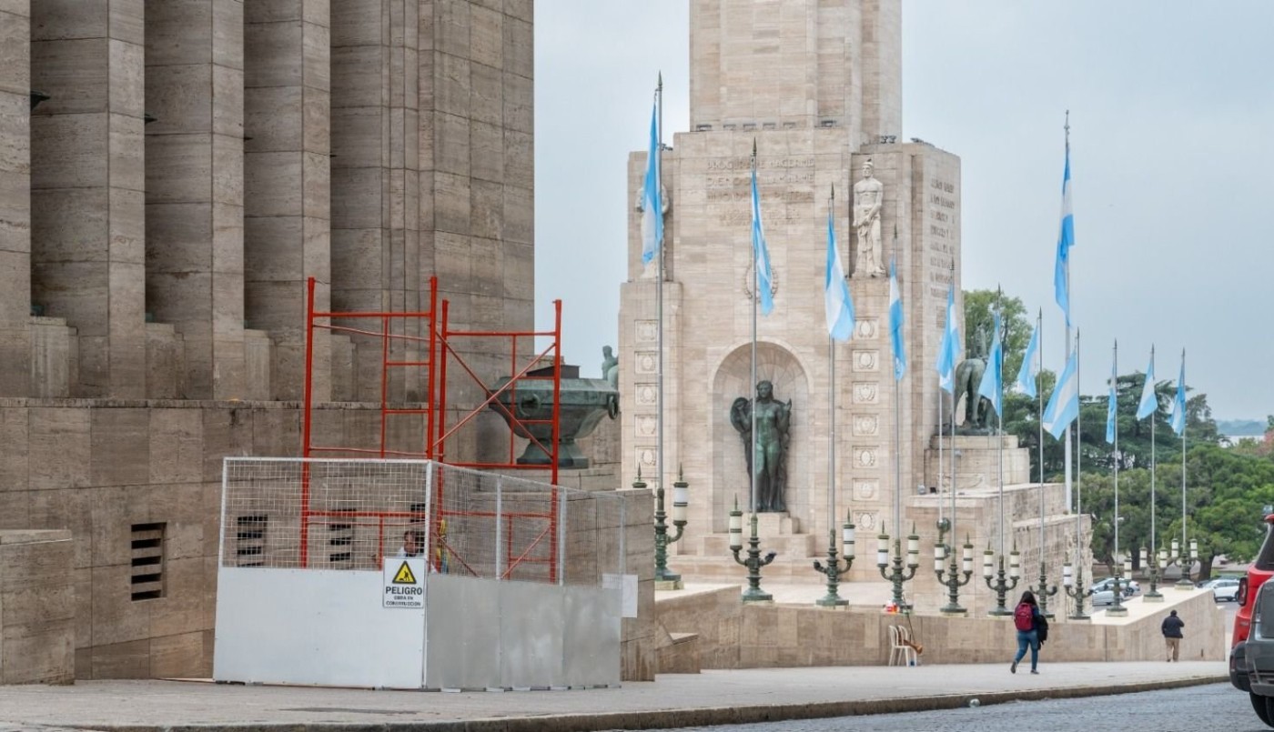 Obras en el Monumento a la Bandera podrían reanudarse el 20 de junio | Rosario y la región