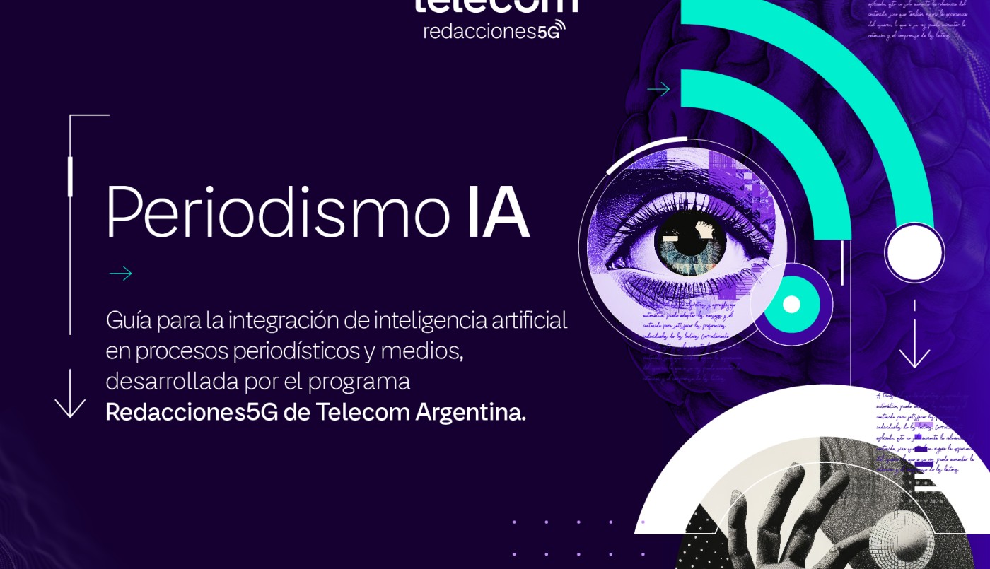 Redacciones 5G, el programa de Telecom Argentina, lanza “Periodismo IA” | Información General