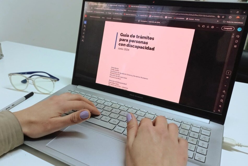 El municipio presenta la nueva Guía Digital de Trámites para Personas con Discapacidad | Rosario y la región