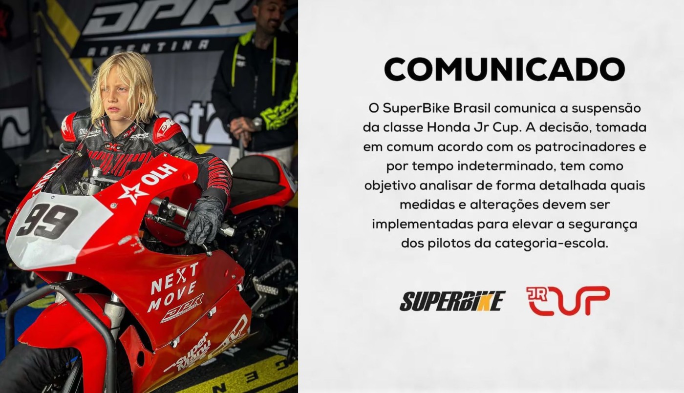 Tras la muerte de “Lolo” Somaschini se suspende la categoría en el Superbike Brasil | Rosario y la región