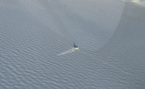 Un piloto aterrizó de emergencia en una laguna congelada de Chubut | Información General