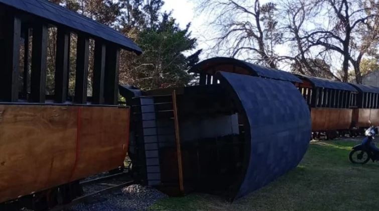 Descarriló un tren de la República de los Niños y hay seis heridos | Información General