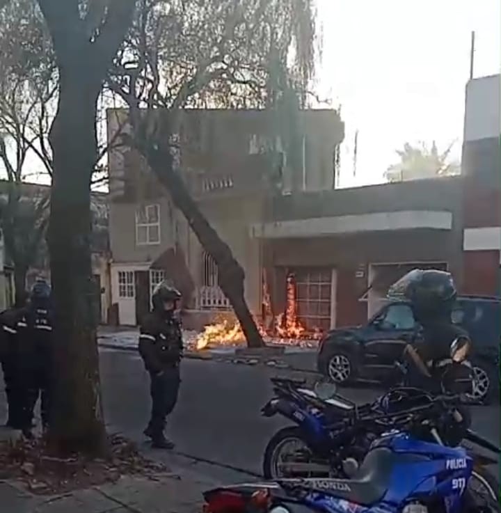 Una fuga de gas provocó un principio de incendio | Rosario y la región