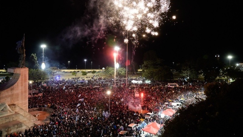 Locura total en Rosario por Argentina Campeón de la Copa América | Rosario y la región