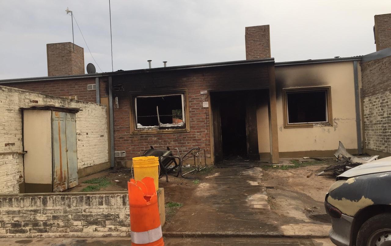 Incendio en una vivienda ubicada en la zona sur | Rosario y la región