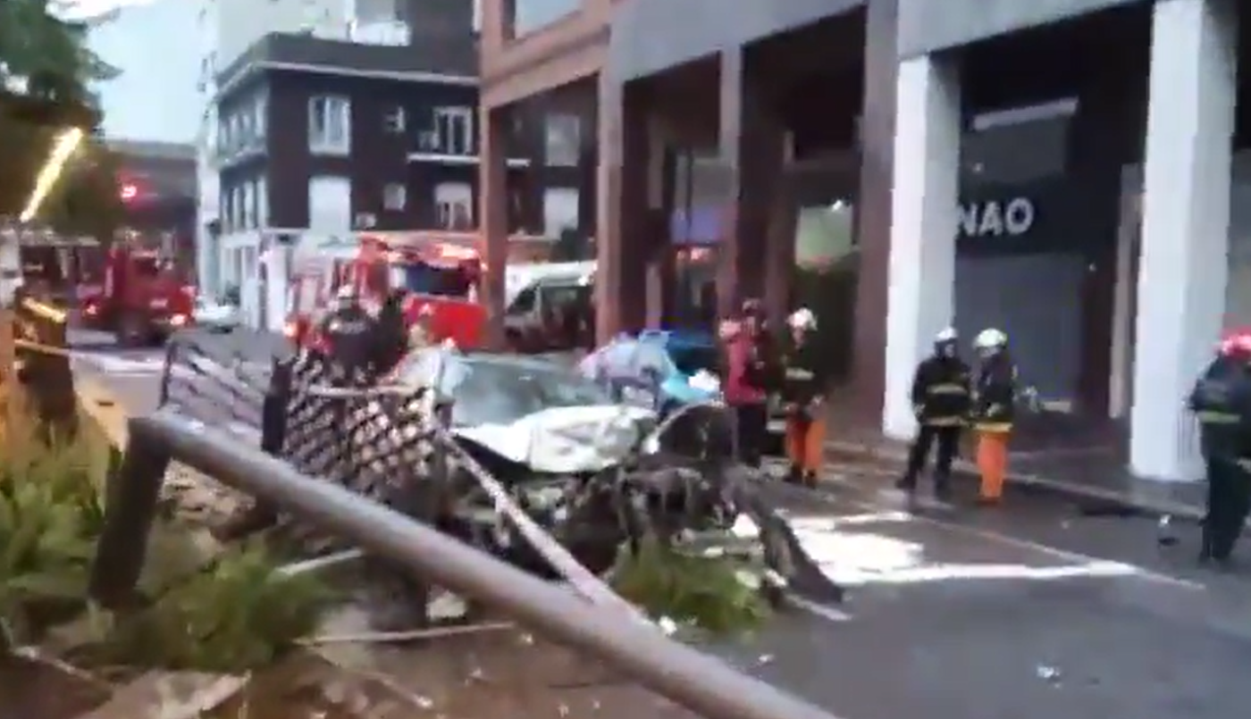 San Telmo: un auto iba en contramano y atropelló a varias personas | Información General