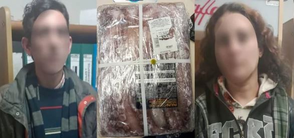 Detienen a pareja de "mecheros" en un supermercado por robarse un pulpo de casi 170 mil pesos | Información General