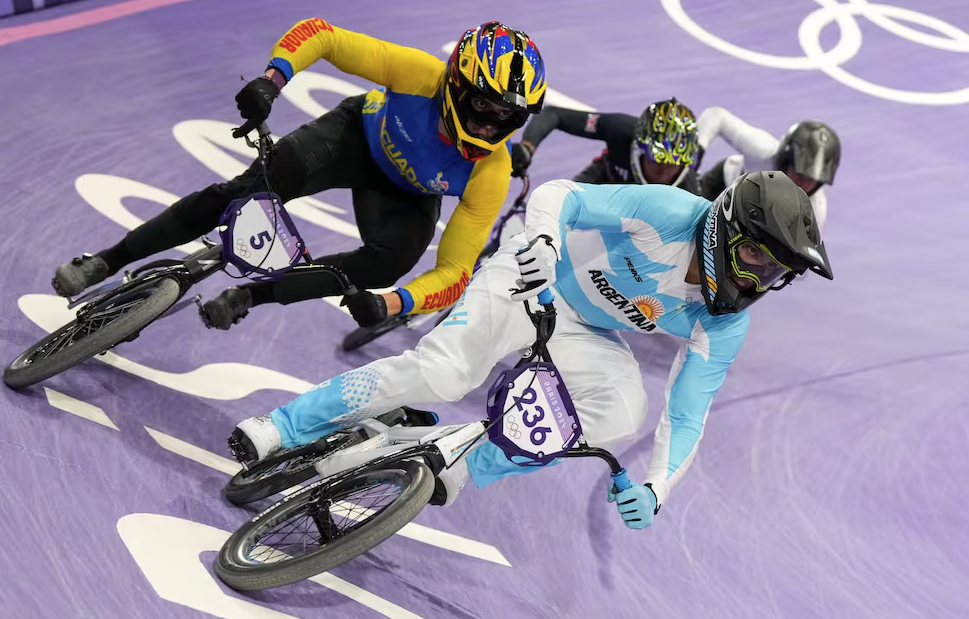 El argentino Gonzalo Medina quedó eliminado de los Juegos Olímpicos en ciclismo BMX Racing | Deportes
