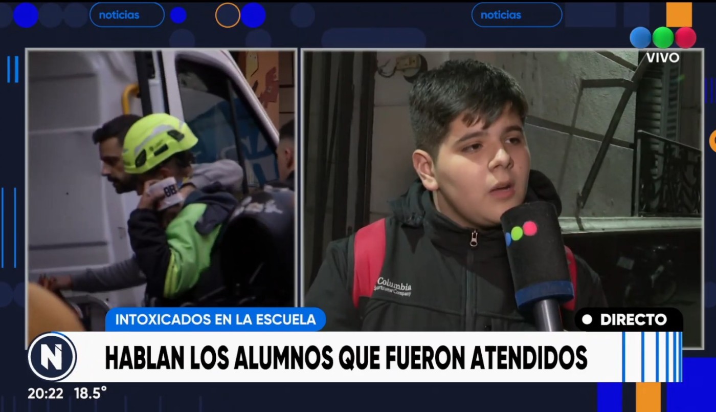 Tras la inhalación de monóxido de carbono: hablaron los alumnos de la escuela | Rosario y la región