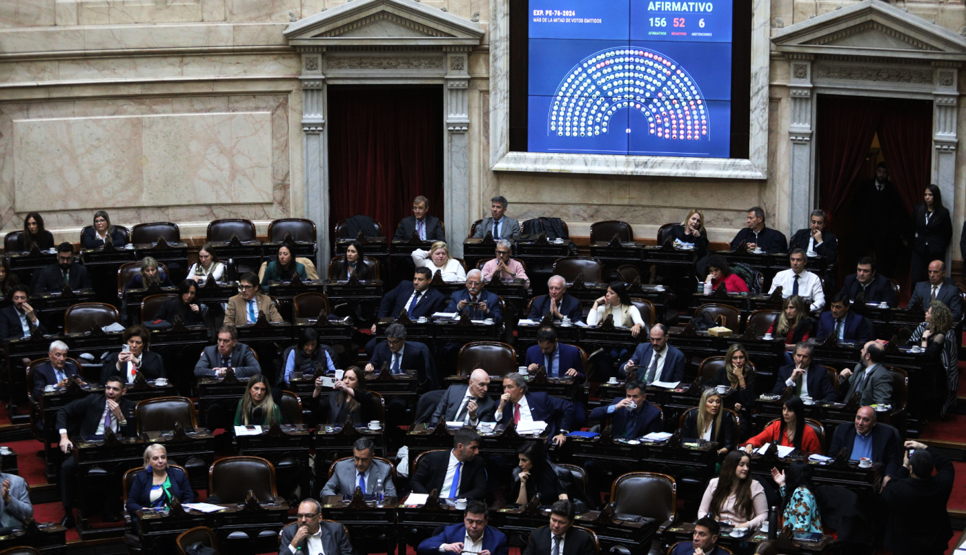 Revés para el Gobierno: la Cámara de Diputados rechazó el DNU sobre los gastos reservados de la SIDE | Política y Economía