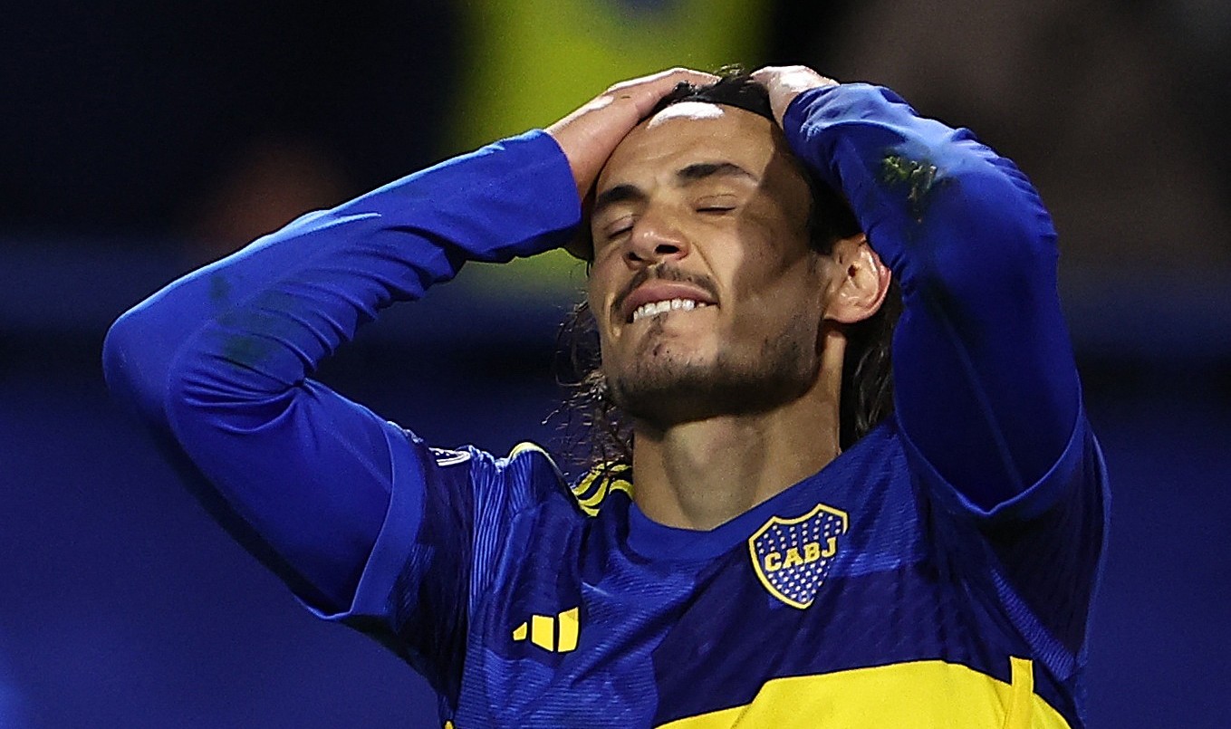 Cavani se lesionó en la práctica de Boca y quedó descartado para el encuentro ante Cruzeiro | Deportes