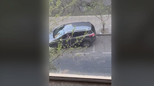 Video: Intentó estacionar y se llevó todo puesto | Información General