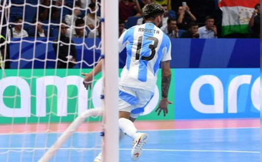 Futsal: Argentina vapuleó a Ucrania en su estreno mundialista | Deportes