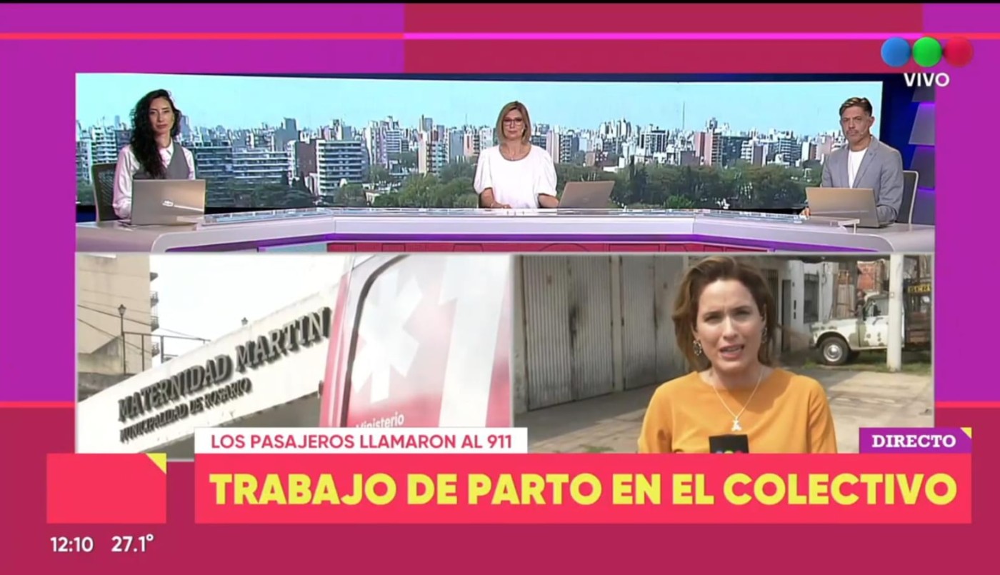 Una mujer comenzó con trabajo de parto en un colectivo y la Policía la asistió | Rosario y la región