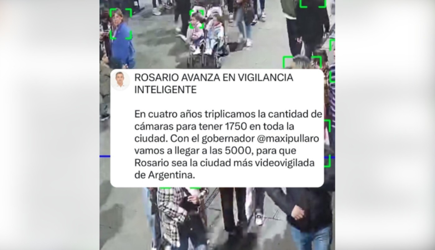 Pablo Javkin anunció los avances en la vigilancia inteligente | Rosario y la región
