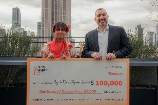 Por primera vez una latinoamericana gana el premio a la Mejor Estudiante del Mundo | Información General