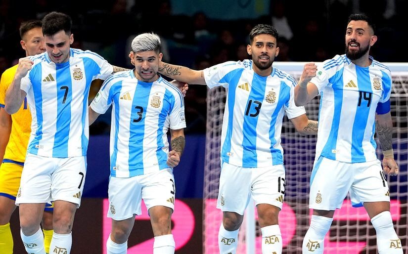 La Selección argentina goleó 6-1 a Kazajistán y jugará ante Francia la semifinal del Mundial de futsal | Deportes