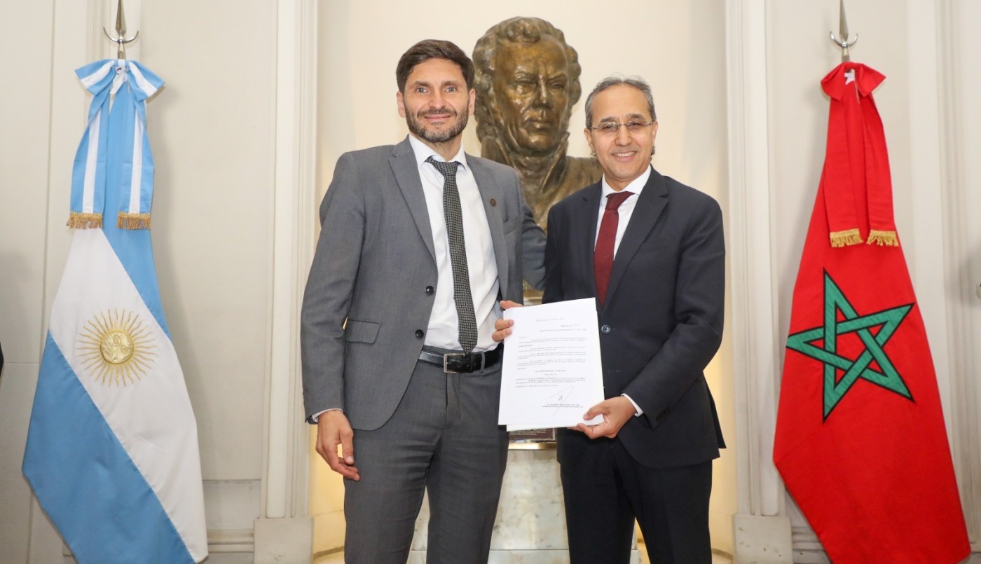 Pullaro recibió al embajador de Marruecos en Santa Fe | Rosario y la región