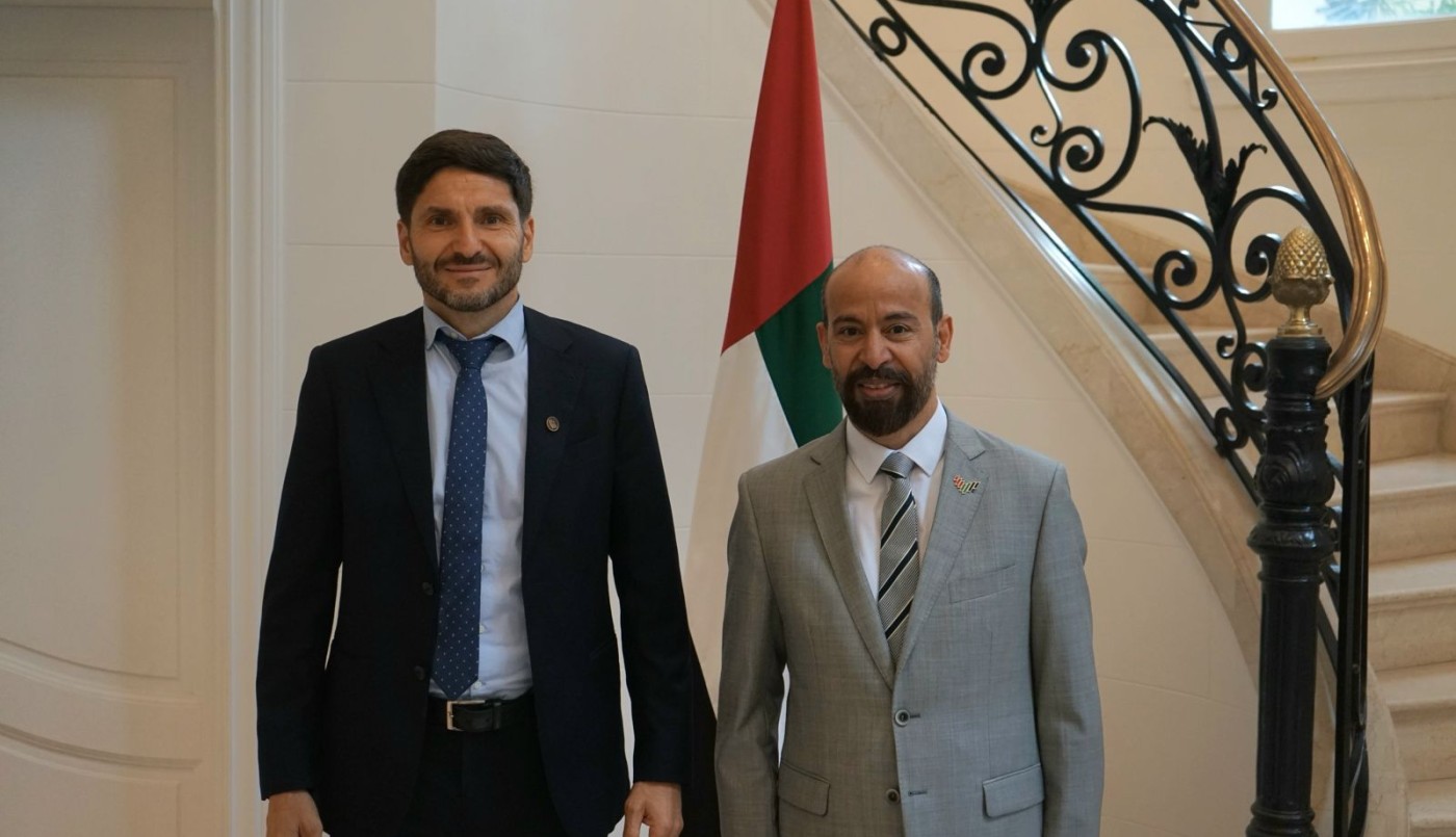 Para potenciar inversiones y exportaciones, Pullaro se reunió con el embajador de Emiratos Árabes Unidos | Rosario y la región